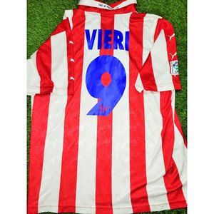 Vieri Atletico Madrid 19971998 Puma Home Soccer Jersey Shirt Camiseta XL